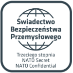 Certyfikat Świadectwa Bezpieczeństwa Przemysłowego NATO Secret, NATO Confidential